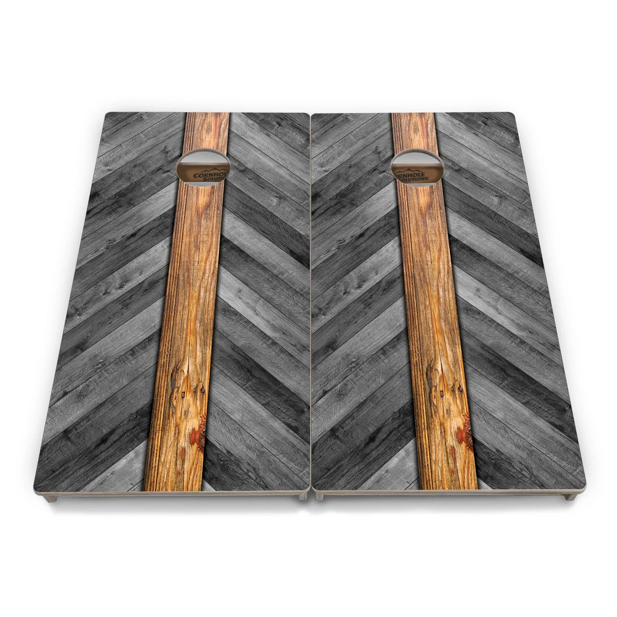 Cream Planks Cornhole Boards - Professional Tournament Series