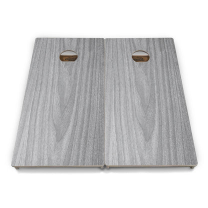 Brown Two Tone Stripes Cornhole Boards - Professional Tournament Series