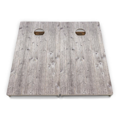 Brown Two Tone Stripes Cornhole Boards - Professional Tournament Series