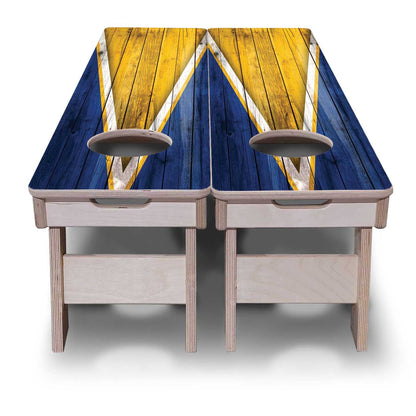 Training Skinny Boards - Sports Theme - Yellow & Blue