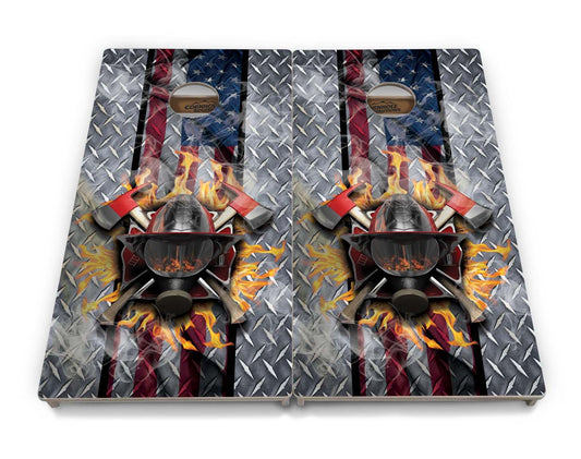 Firefighter Cornhole Boards - Professional Tournament Series