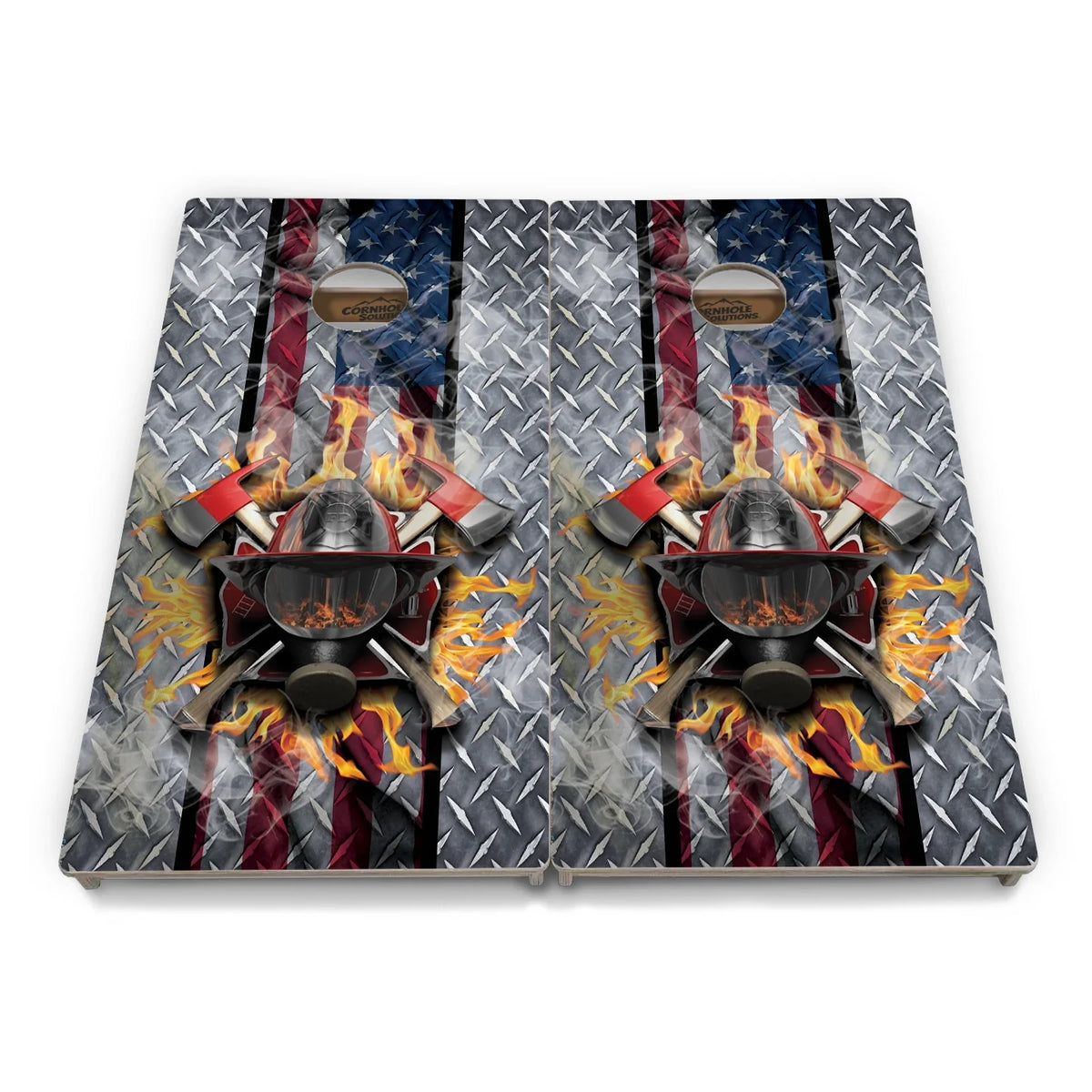 Firefighter Cornhole Boards - Professional Tournament Series