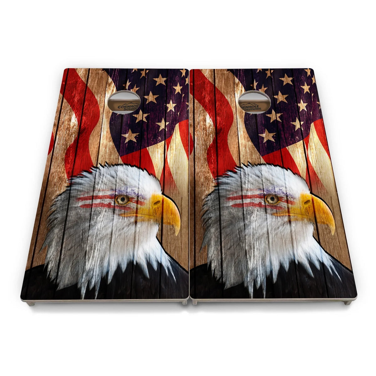 Eagle USA Flag Cornhole Boards - Professional Tournament Series