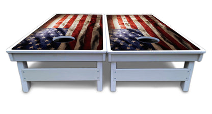 American Flag589 Cornhole Boards - All Weather Series