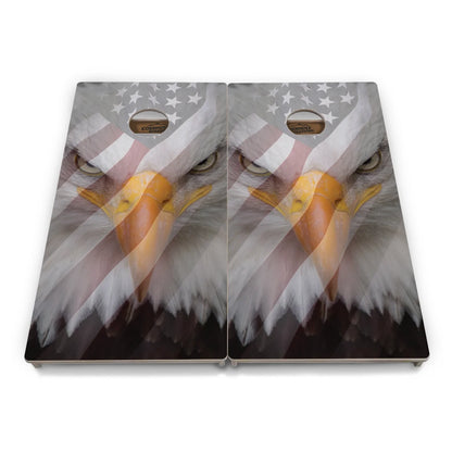 Eagle USA Flag Cornhole Boards - Professional Tournament Series