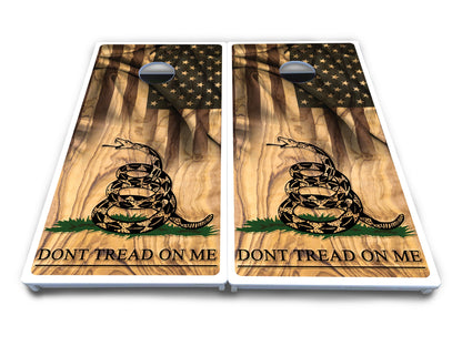 DTOM Flag 3 Cornhole Boards - All Weather Series