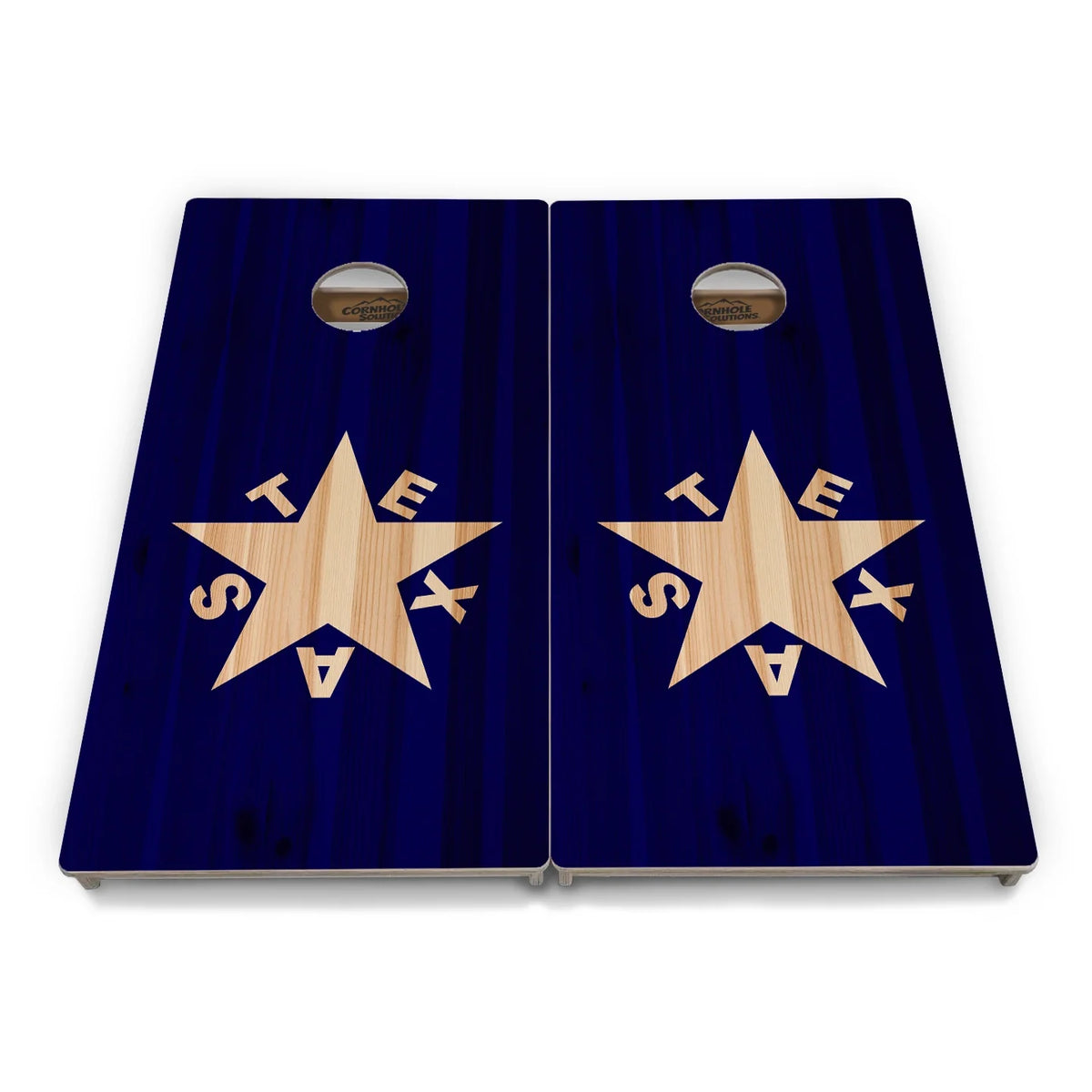Burnt Texas Flag Cornhole  Boards - Professional Tournament Series