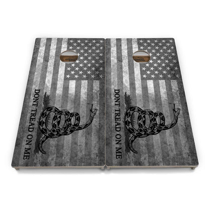 DTOM Yellow Triangle Cornhole Boards - Professional Tournament Series