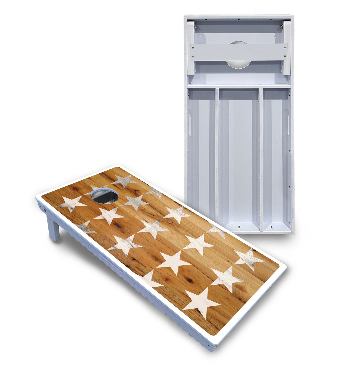 Large Stars & Stripes Cornhole Boards - All Weather Series