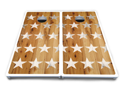 Large Stars & Stripes Cornhole Boards - All Weather Series