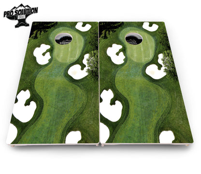 Golf Course Cornhole Boards - Pro Solution Elite Series