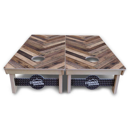 Herringbone Cornhole Boards - Professional Tournament Series