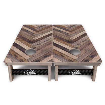Herringbone Cornhole Boards - Professional Tournament Series