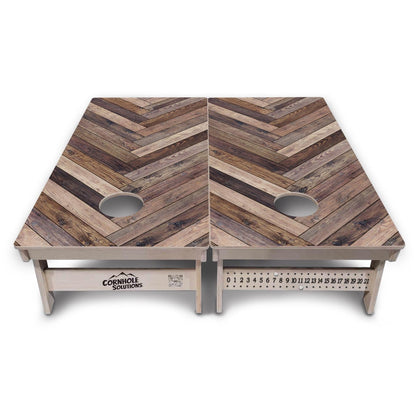 Herringbone Cornhole Boards - Professional Tournament Series