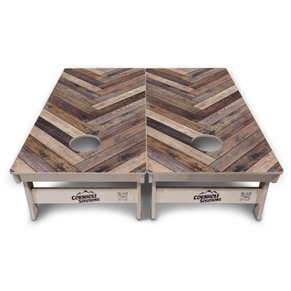 Herringbone Cornhole Boards - Professional Tournament Series