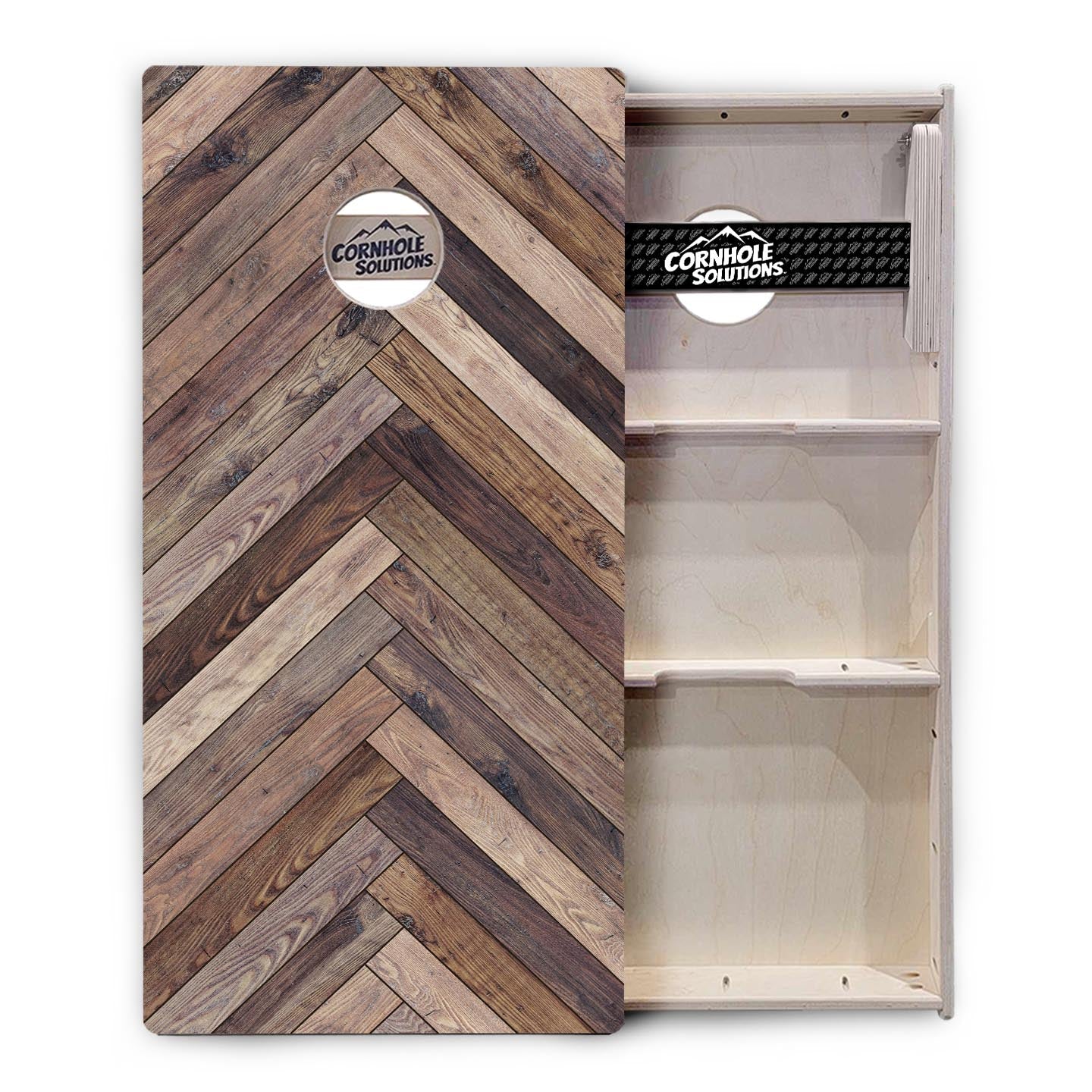 Herringbone Cornhole Boards - Professional Tournament Series