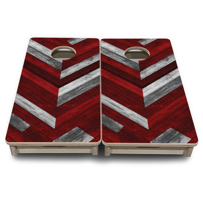 Mini Cornhole Boards - Herringbone