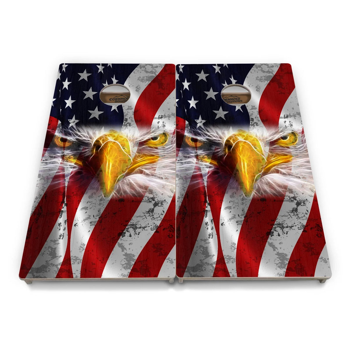 Eagle USA Flag Cornhole Boards - Professional Tournament Series
