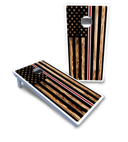 Nurse Thin Line Flag Cornhole Boards - All Weather Series