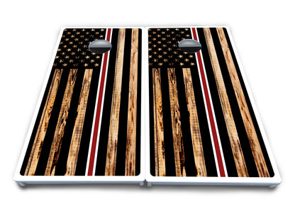 Nurse Thin Line Flag Cornhole Boards - All Weather Series