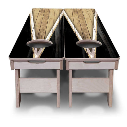 Training Skinny Boards - Sports Theme - Beige & Black