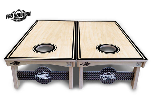 Pinstripe Cornhole Boards - Pro Solution Lite Series