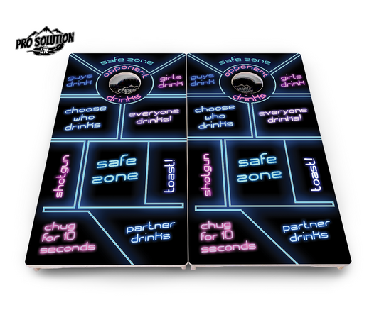 Drinking Game Cornhole Boards - Pro Solution Lite Series