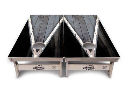 Team Color Triangle Cornhole Boards - Professional Tournament Series