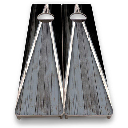 Training Skinny Boards - Sports Theme - Black & Grey