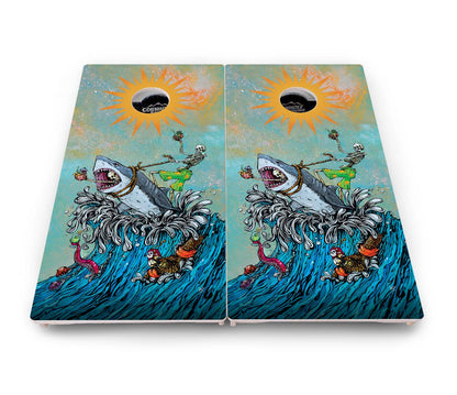 Artist Series Cornhole Boards - Pro Solution Elite Series