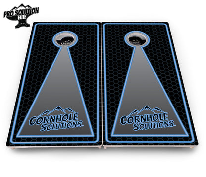 Neon CS Cornhole Boards - Pro Solution Elite Series