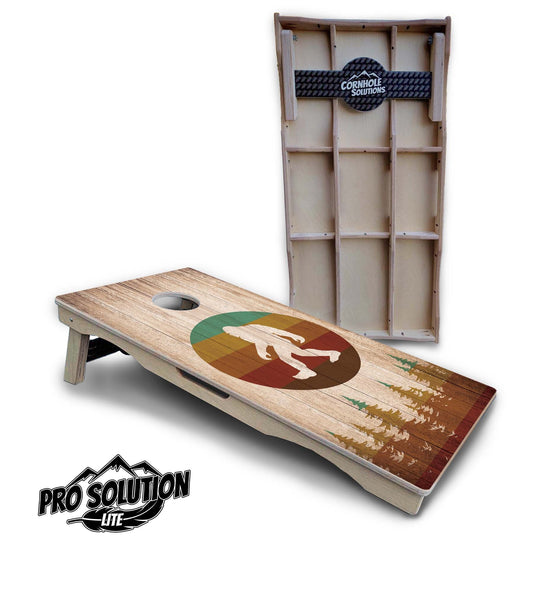 Bigfoot Circle Cornhole Boards - Pro Solution Lite Series
