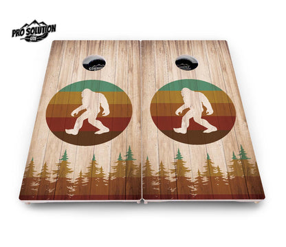 Bigfoot Circle Cornhole Boards - Pro Solution Lite Series