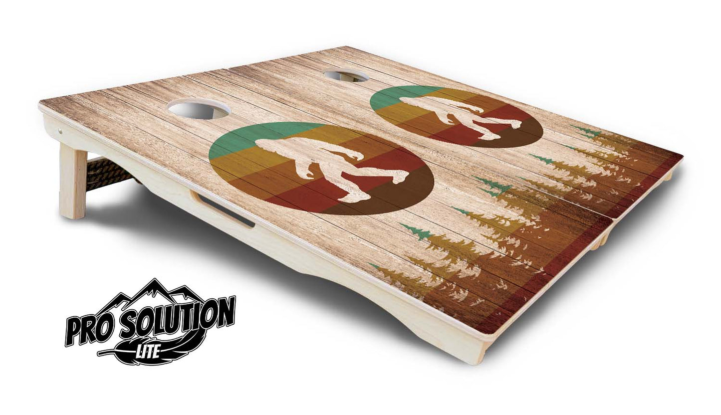 Bigfoot Circle Cornhole Boards - Pro Solution Lite Series