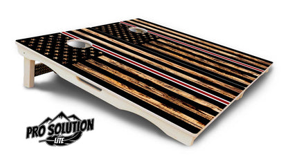 Nurse Thin Line Flag Cornhole Boards - Pro Solution Lite Series