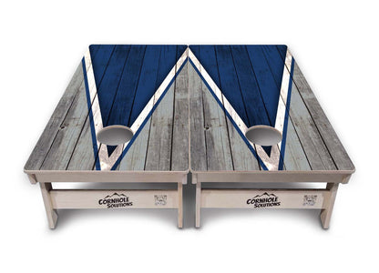 Team Color Triangle Cornhole Boards - Professional Tournament Series