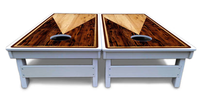 Wooden Triangle Cornhole Boards - All Weather Series
