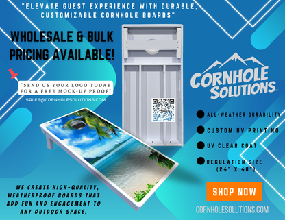 Custom Cornhole Boards - All Weather Series