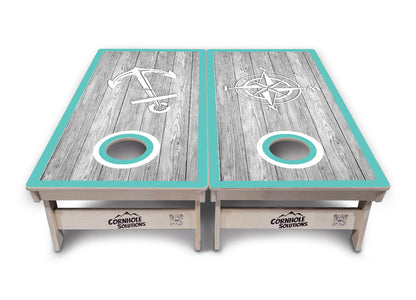 Anchor & Compass Cornhole Boards - Professional Tournament Series