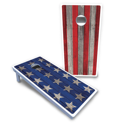 Large Stars & Stripes Cornhole Boards - All Weather Series