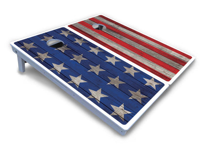 Large Stars & Stripes Cornhole Boards - All Weather Series