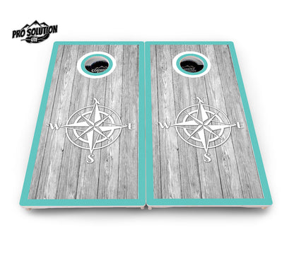 Anchor & Compass Cornhole Boards - Pro Solution Lite Series