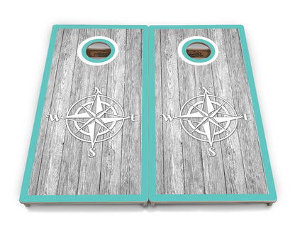 Anchor & Compass Cornhole Boards - Professional Tournament Series