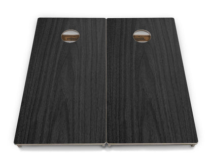 Dark Grey Wood Cornhole Boards - Professional Tournament Series
