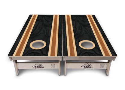 Dark Wood Cornhole Boards - Professional Tournament Series