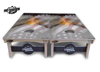 Freedom Eagle Cornhole Boards - Pro Solution Lite Series