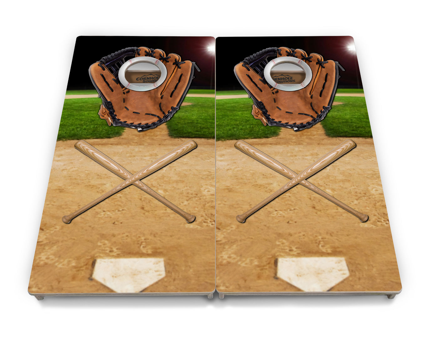Baseball Cornhole Boards - Professional Tournament Series