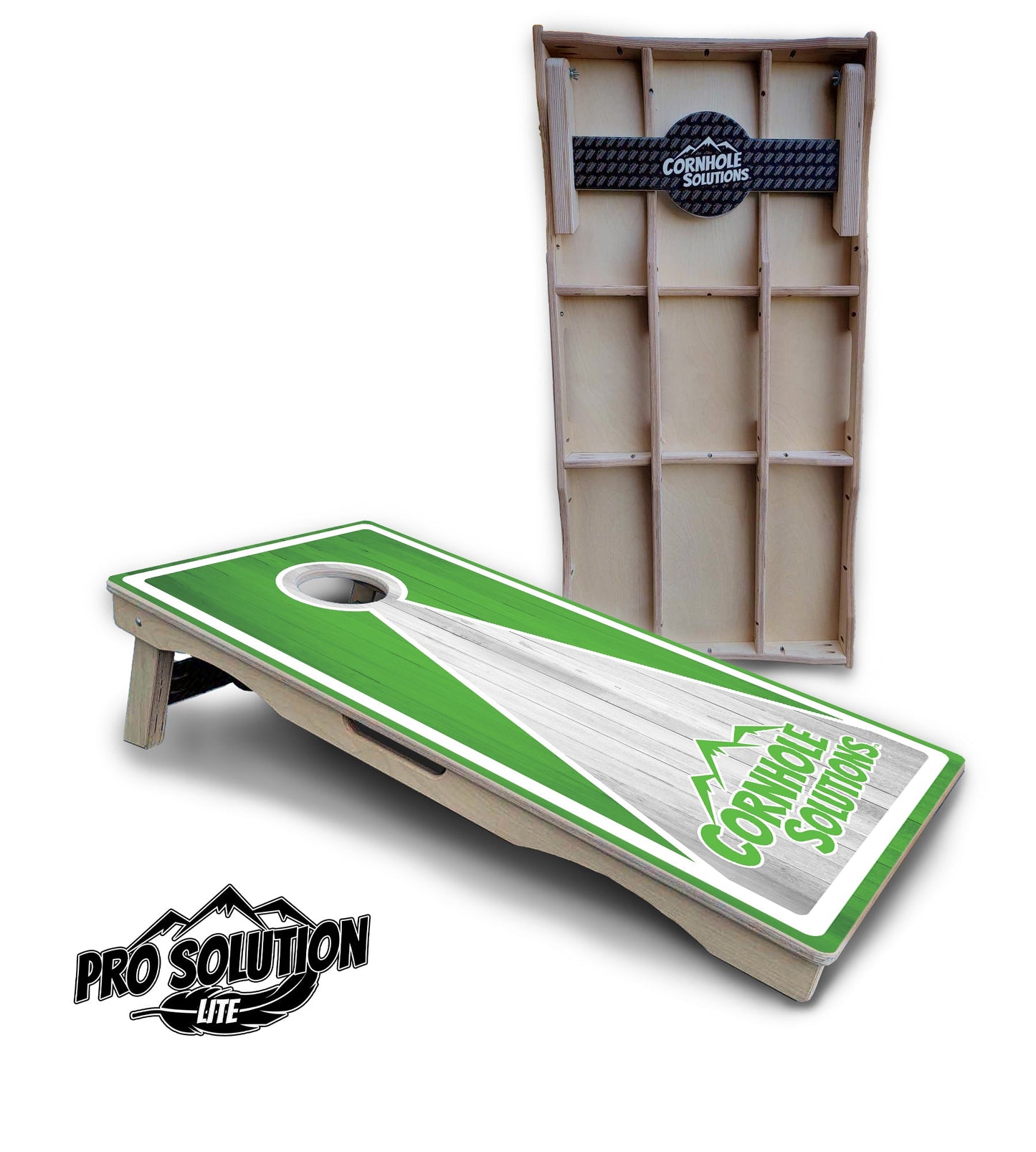 Keyhole CS Logo Cornhole Boards - Pro Solution Lite Series