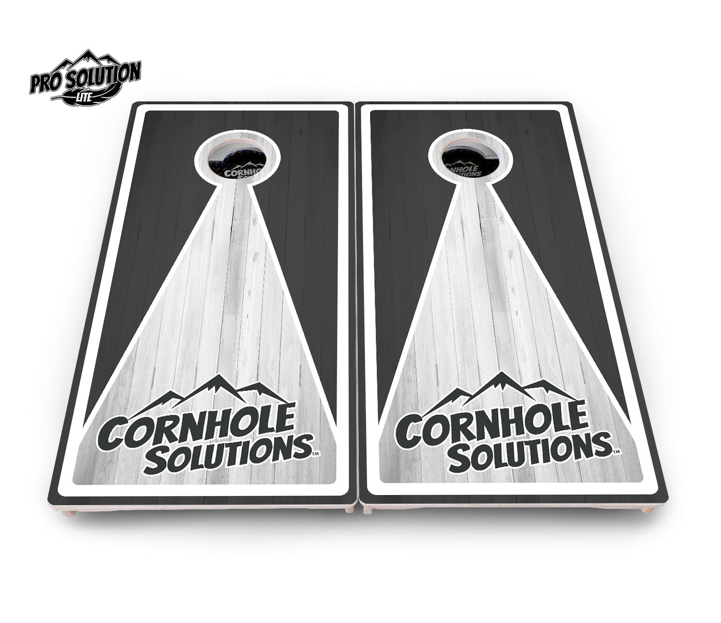 Keyhole CS Logo Cornhole Boards - Pro Solution Lite Series