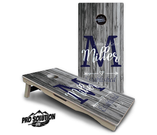 Grey Slat Wood Design - Pro Solution Lite Series